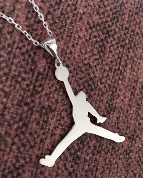 air jordan necklace|jordan necklace for boys.